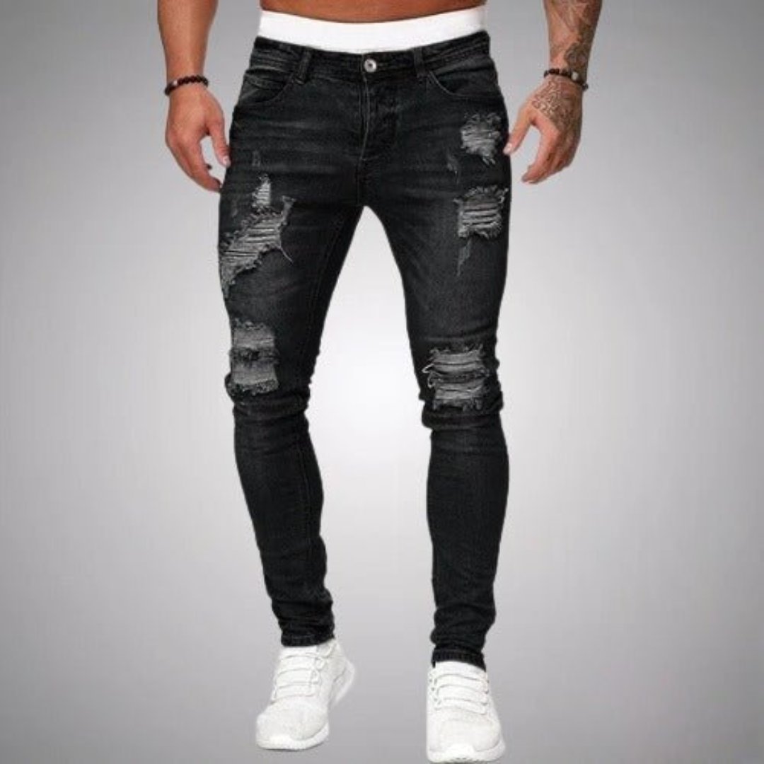 Jean Slim Fit Élégant Homme - luxestyle