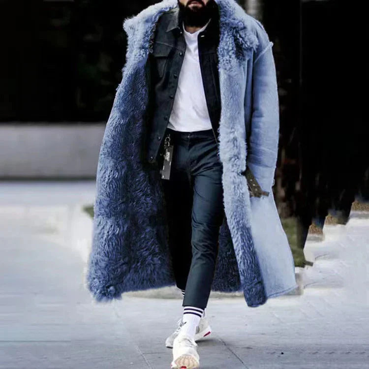 Veste Hiver Polaire à Capuchon pour Homme