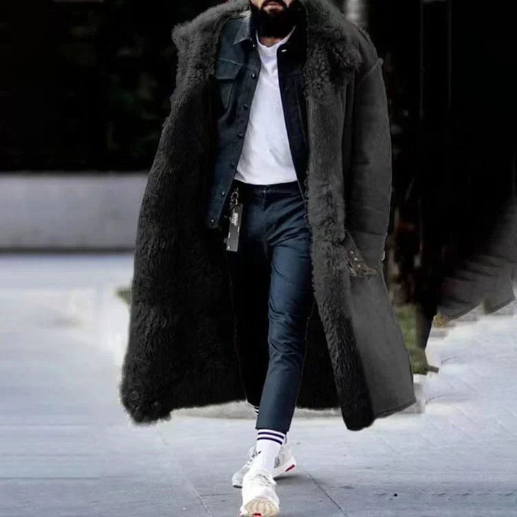 Veste Hiver Polaire à Capuchon pour Homme - LuxeStyle