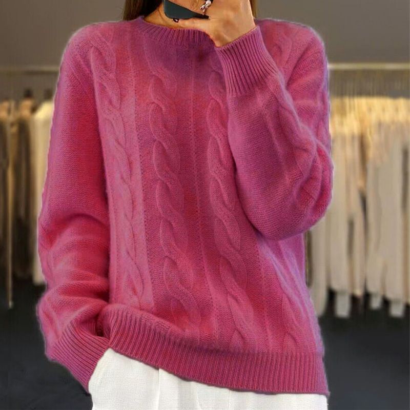 Pull Femme Laine Mérinos Chaud & Chic