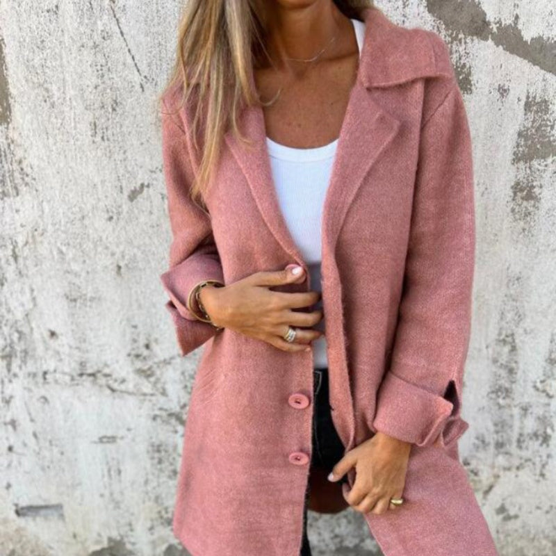 Manteau Femme Hiver Laine Châle Élégant