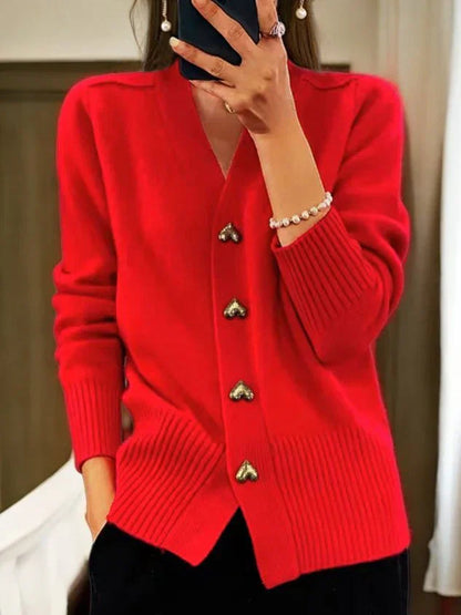 Gilet Femme Élégant en Maille - Cardigan Chic sans Manches pour Toutes Saisons