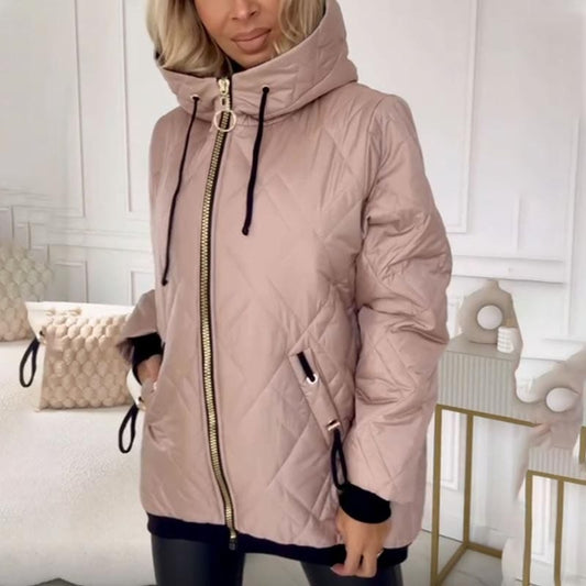 Veste Douillette à Capuche pour Femme | Parfaite pour Tous les Jours - LuxeStyle