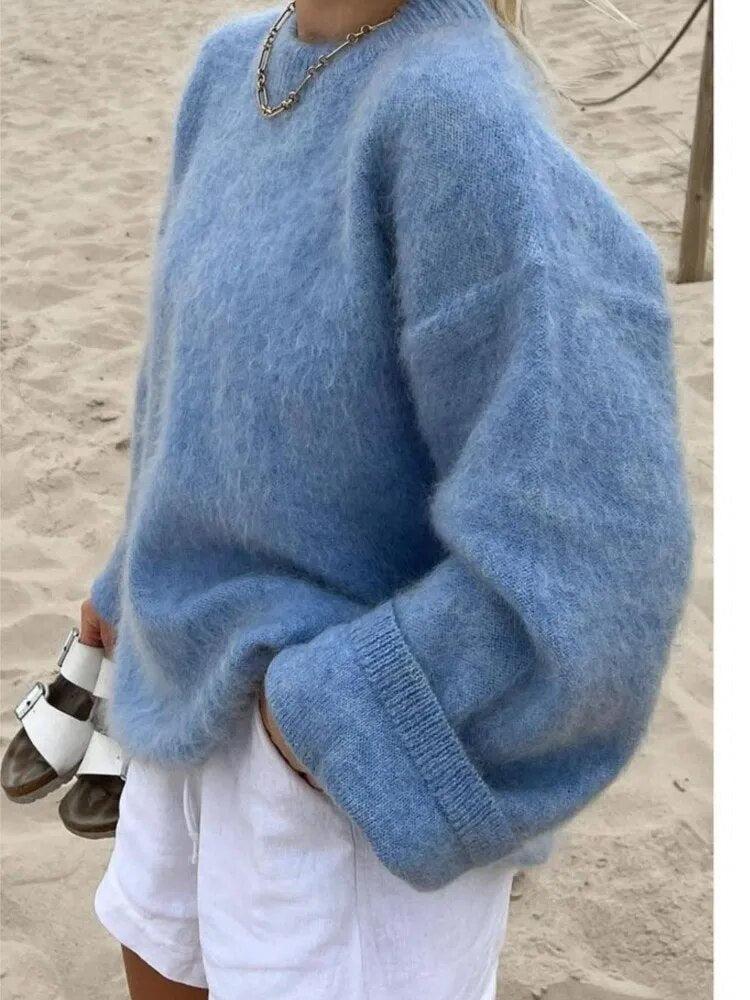 Pull Femme Hiver À Manches Longues