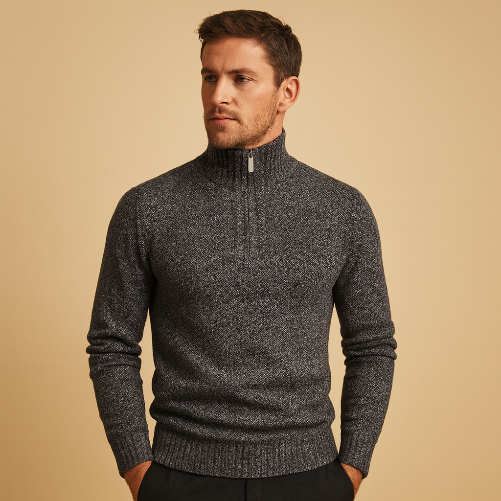 Pull Homme Col Rond Chaud et Confortable