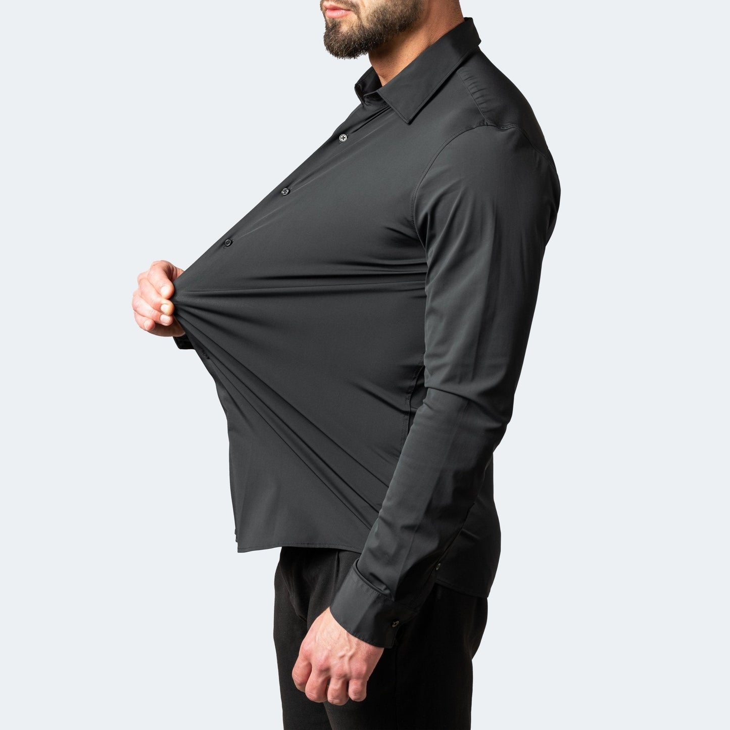 Chemise Homme Slim Fit à Boutons pour Travail Quotidien