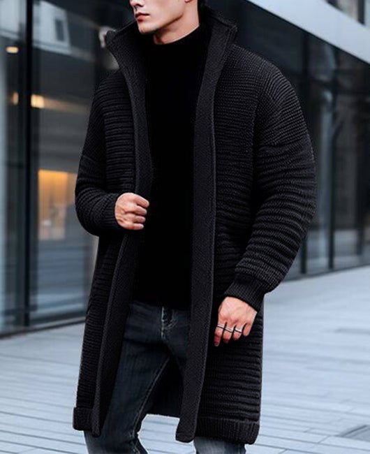 Manteau Homme Long Élégant pour Tous les Jours