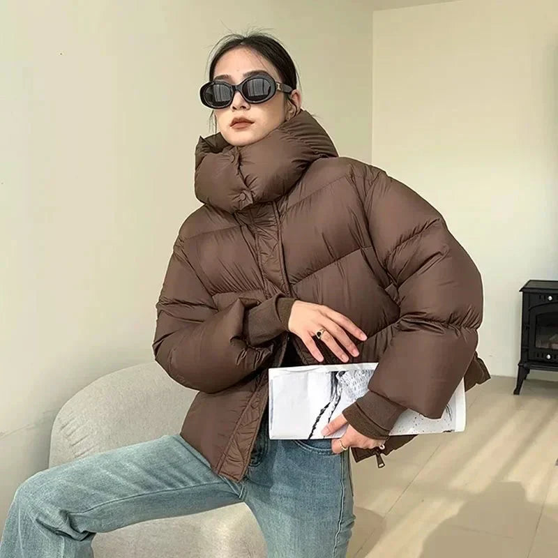 Veste hivernale féminine chaude et chic