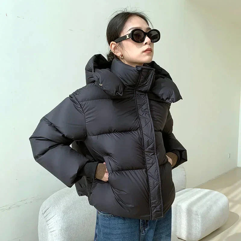 Veste hivernale féminine chaude et chic - LuxeStyle