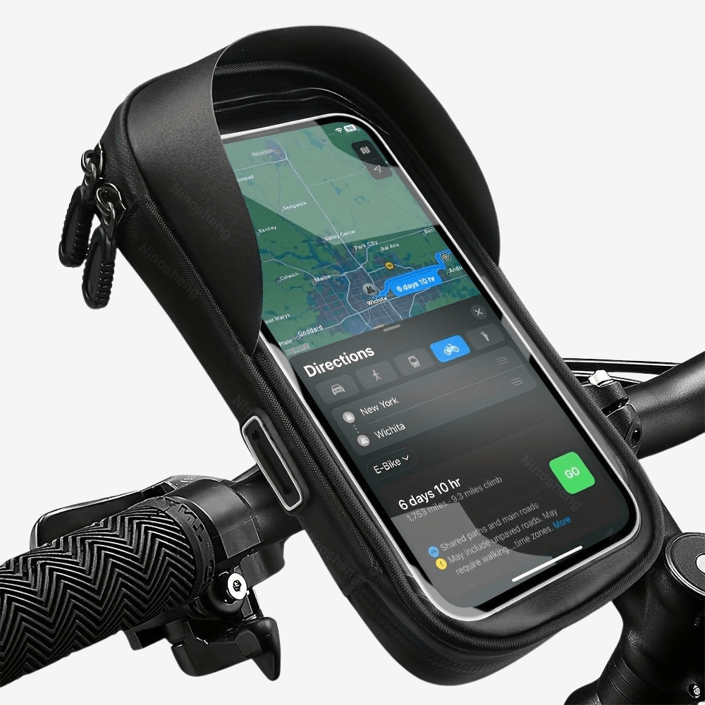 Support Téléphone Vélo et Moto Étanche 360° - luxestyle