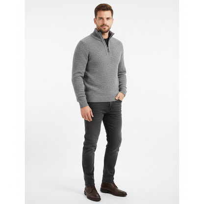 Pull Homme Douillet et Élégant – Sweat à Capuche Confortable Taille Classique - LuxeStyle