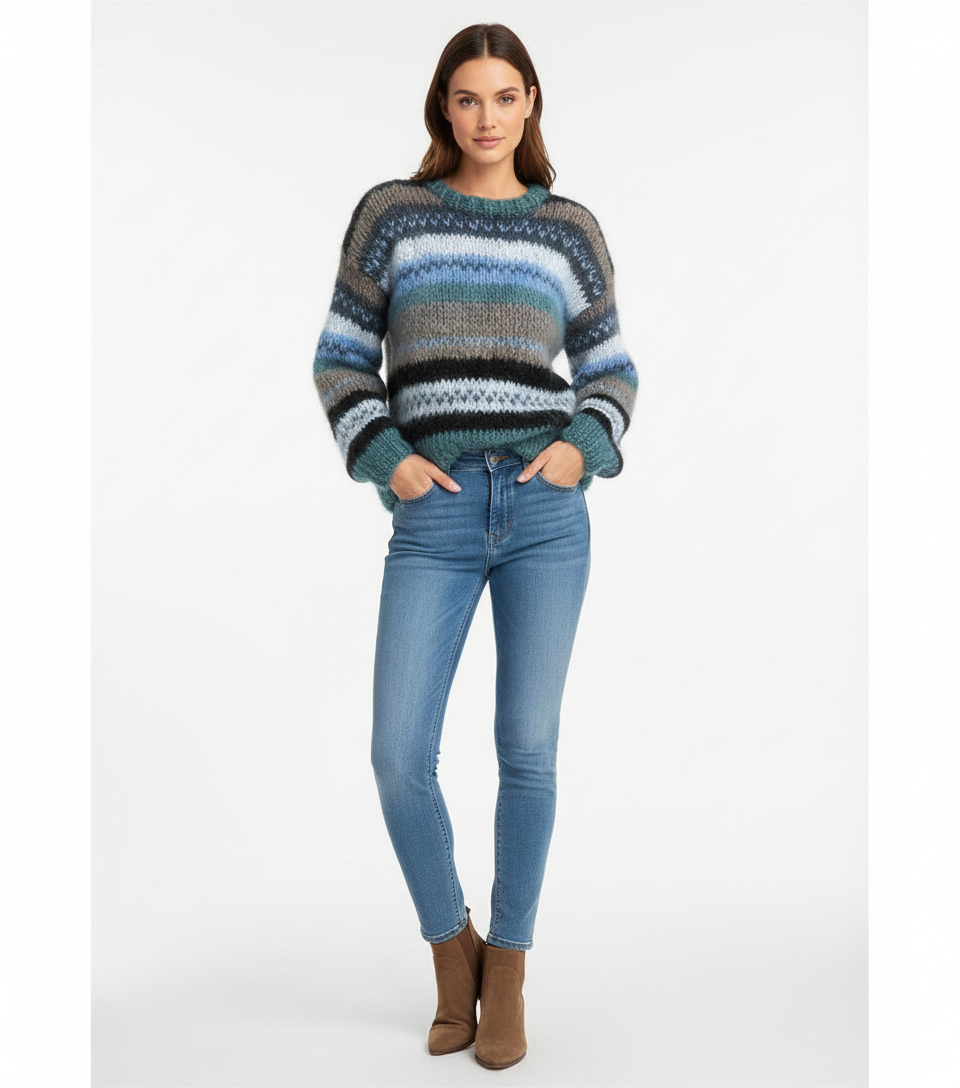 Pull Femme Douillet Classique Élégant - LuxeStyle