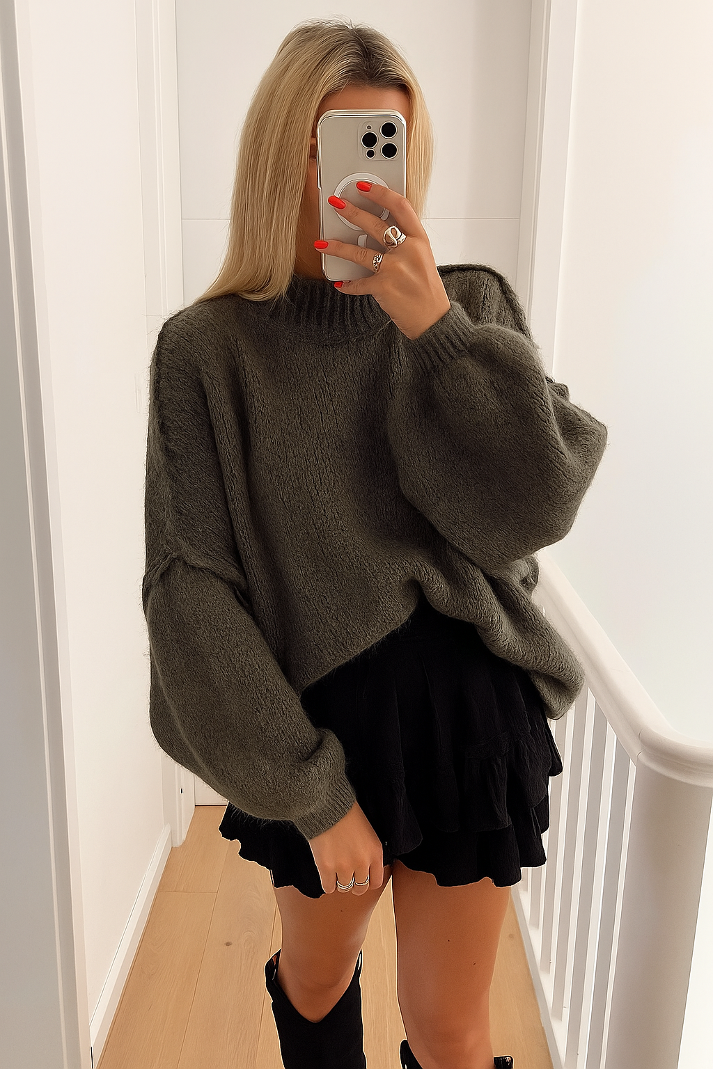 Pull Femme Grande Taille Doux et Confortable