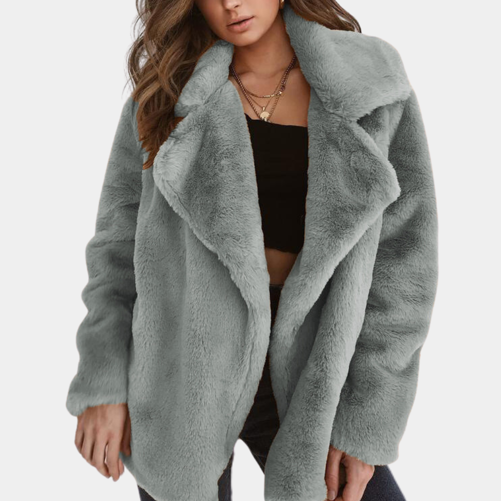 Manteau Grande Taille Détendu pour Femme | Parfait pour Automne Hiver
