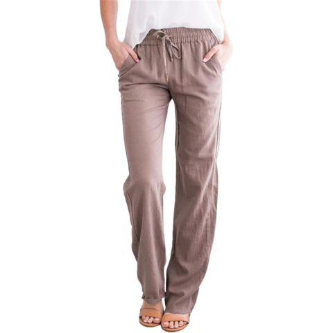 Pantalon femme décontracté et léger pour travail
