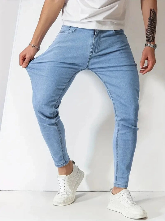 Jean Skinny Élastique Homme Taille Parfaite - LuxeStyle