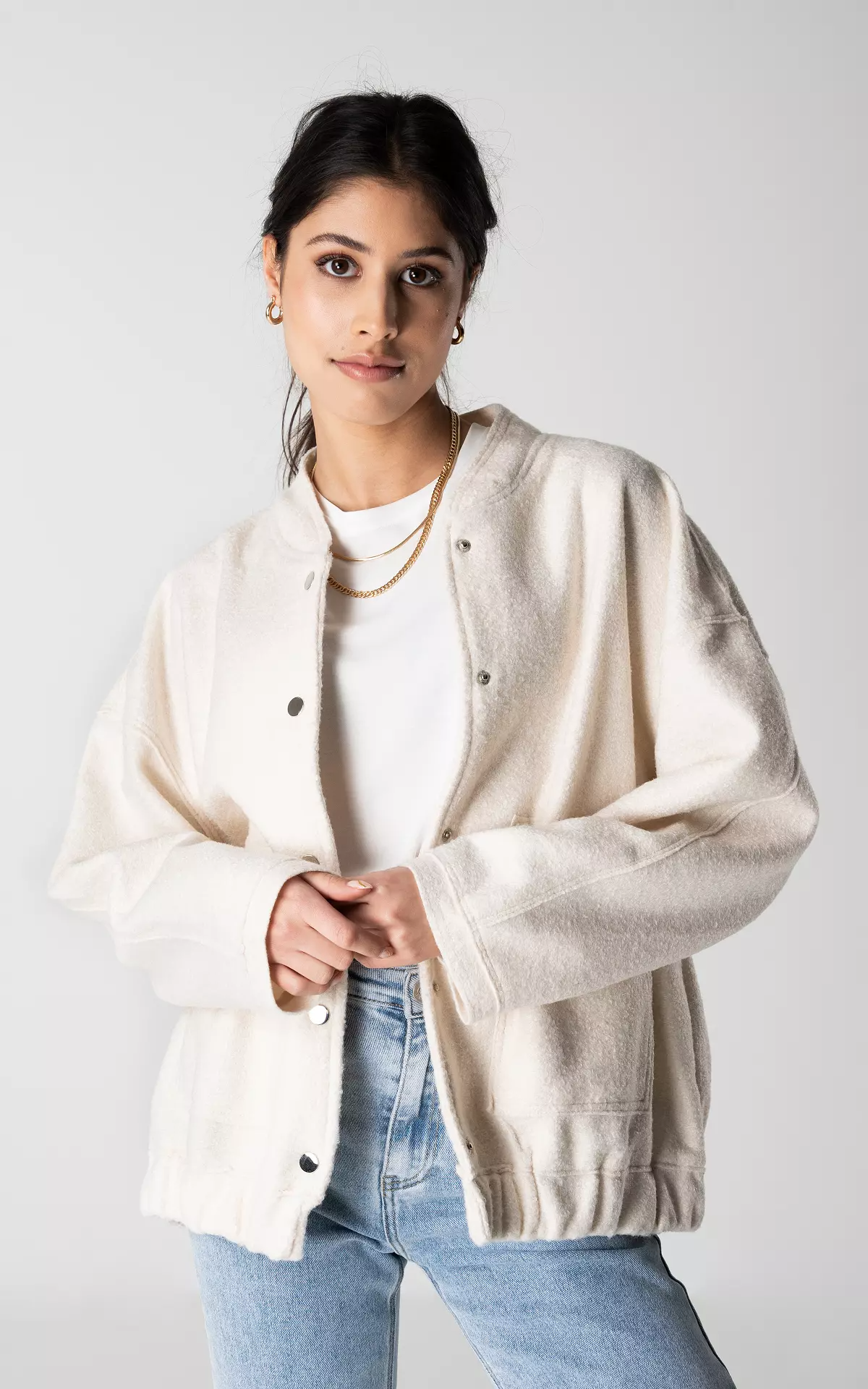 Blouson Dégagé pour Femme - Parfait pour le Printemps et l'Été - LuxeStyle