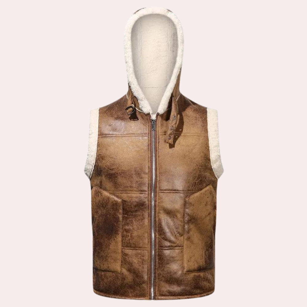 JESSE - Veste d'Hiver avec Capuche pour Hommes
