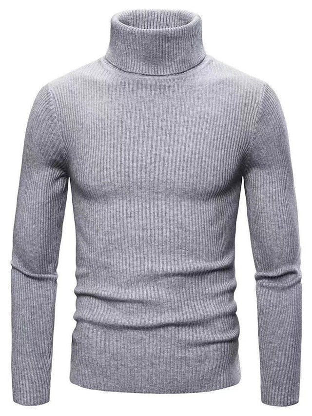 Pull Homme Col Polo Élégant pour Travail