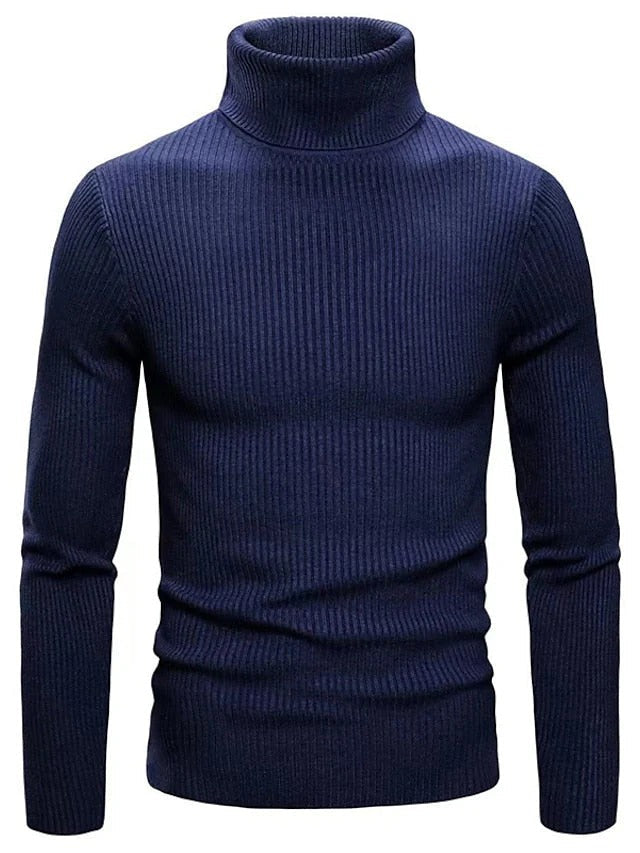 Pull Homme Col Polo Élégant pour Travail