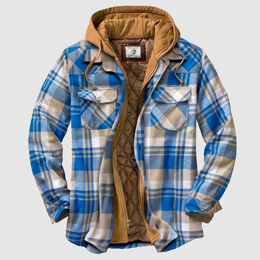 Veste Homme Hiver Chaud en Flanelle Douillet - LuxeStyle