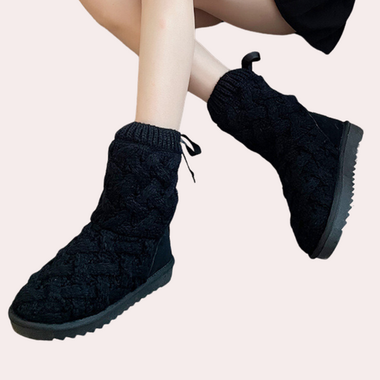 LINA - Bottes de Neige Élégantes au Genou pour Femmes