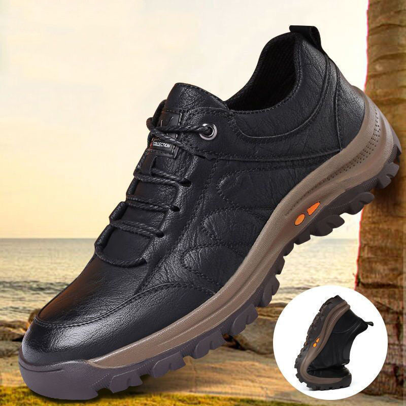 Bottes de Marche Robustes pour Hommes Noir - LuxeStyle