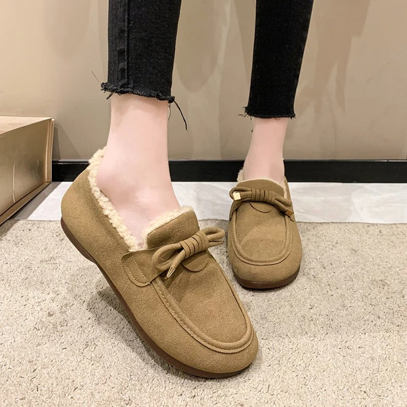 Bottes Hiver Femmes à Lacets avec Semelle Grip - LuxeStyle