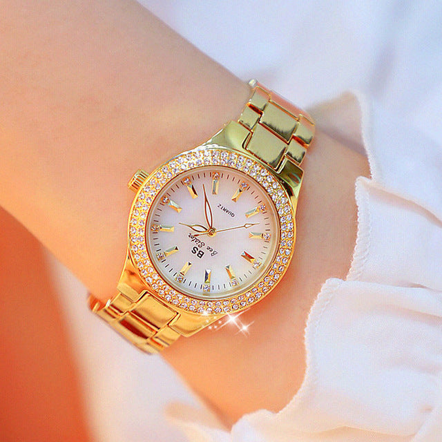 Montre Femme Élégante Étanche à Quartz