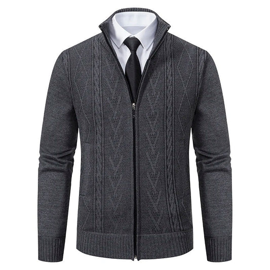 Veste zippée gris homme sport - LuxeStyle