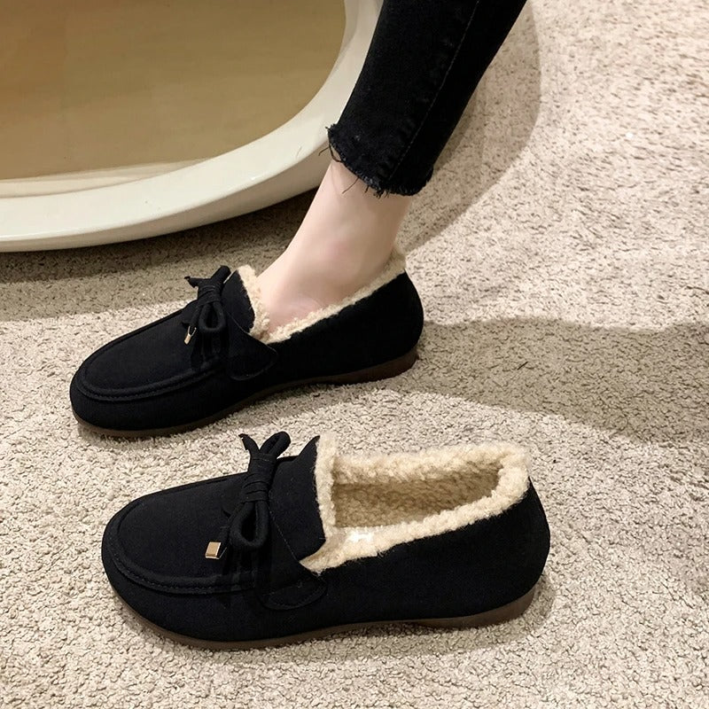 Bottes Hiver Femmes à Lacets avec Semelle Grip