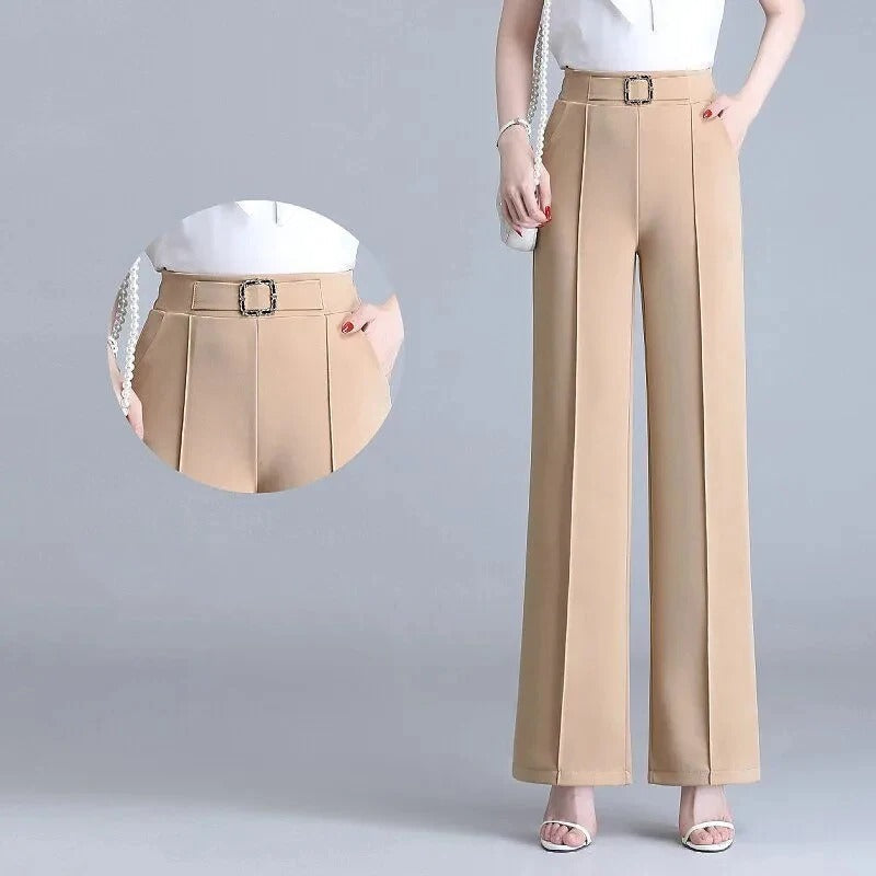 Pantalon Femme Confortable à Taille Élastique - LuxeStyle