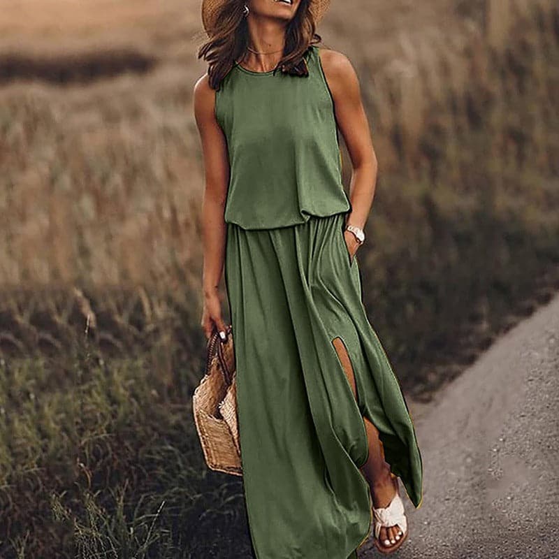 Robe Bohème Chic Longue pour Femme