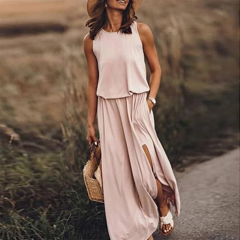 Robe Bohème Chic Longue pour Femme