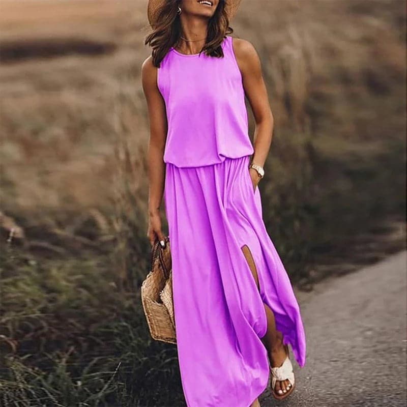 Robe Bohème Chic Longue pour Femme