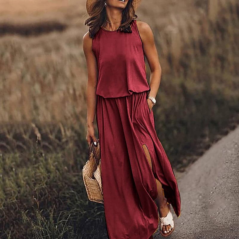 Robe Bohème Chic Longue pour Femme