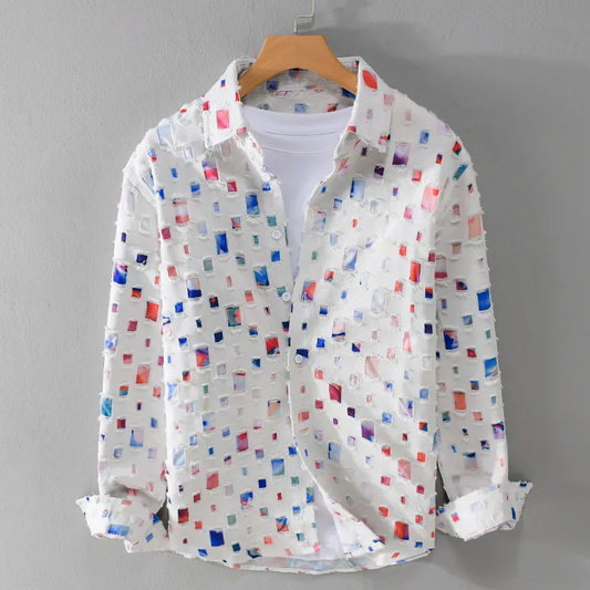 Chemise Décontractée Chic et Confortable pour Homme - LuxeStyle
