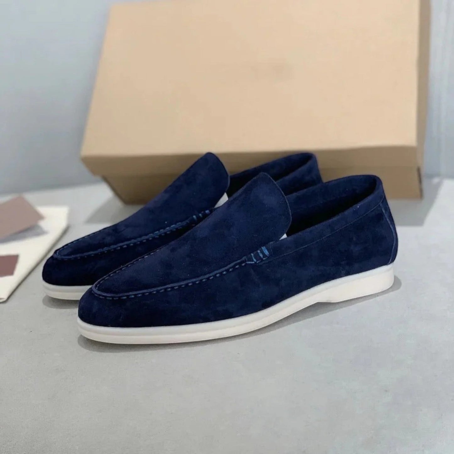 Mocassins Homme Suède Chic et Confortables