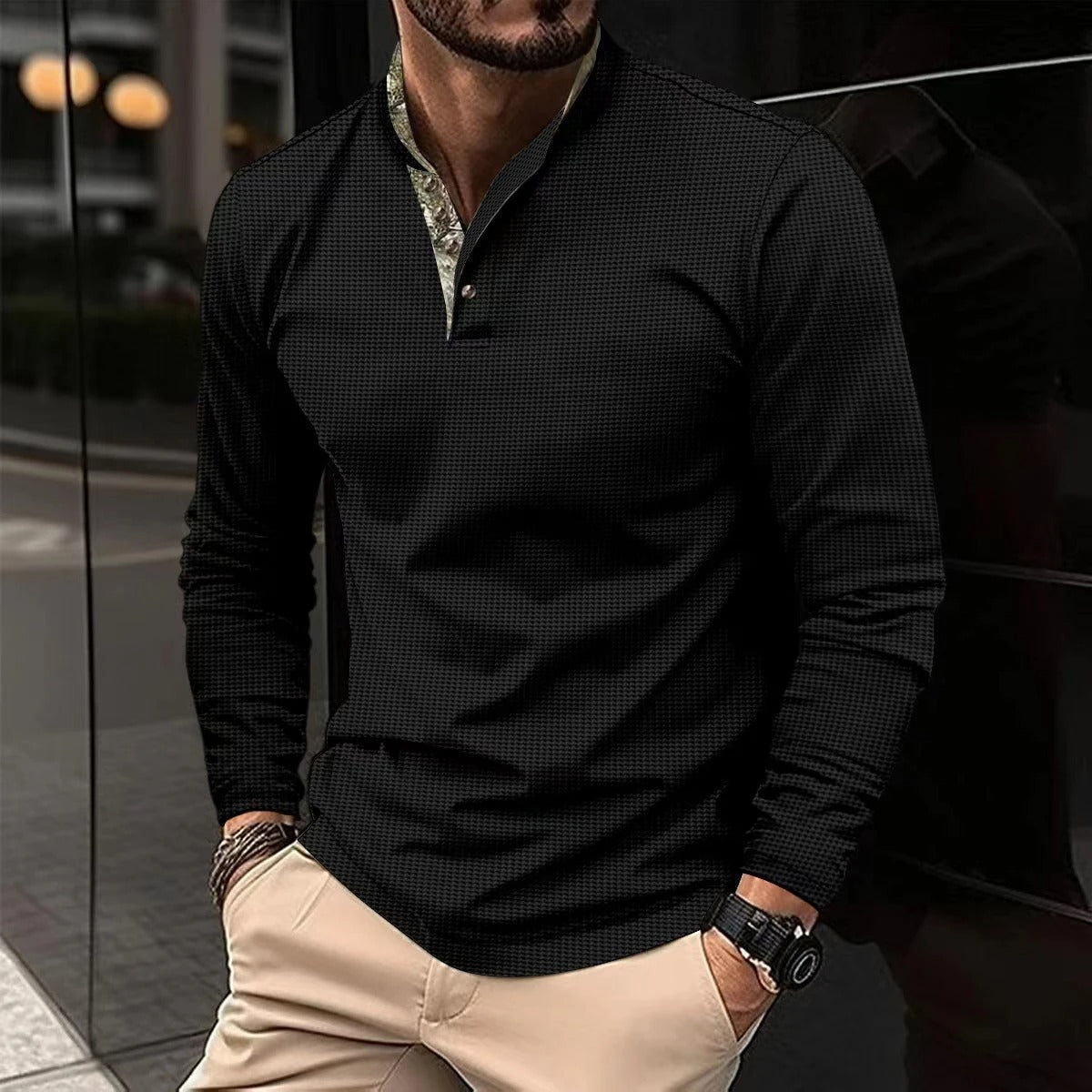 Polo Chic Homme Manches Longues
