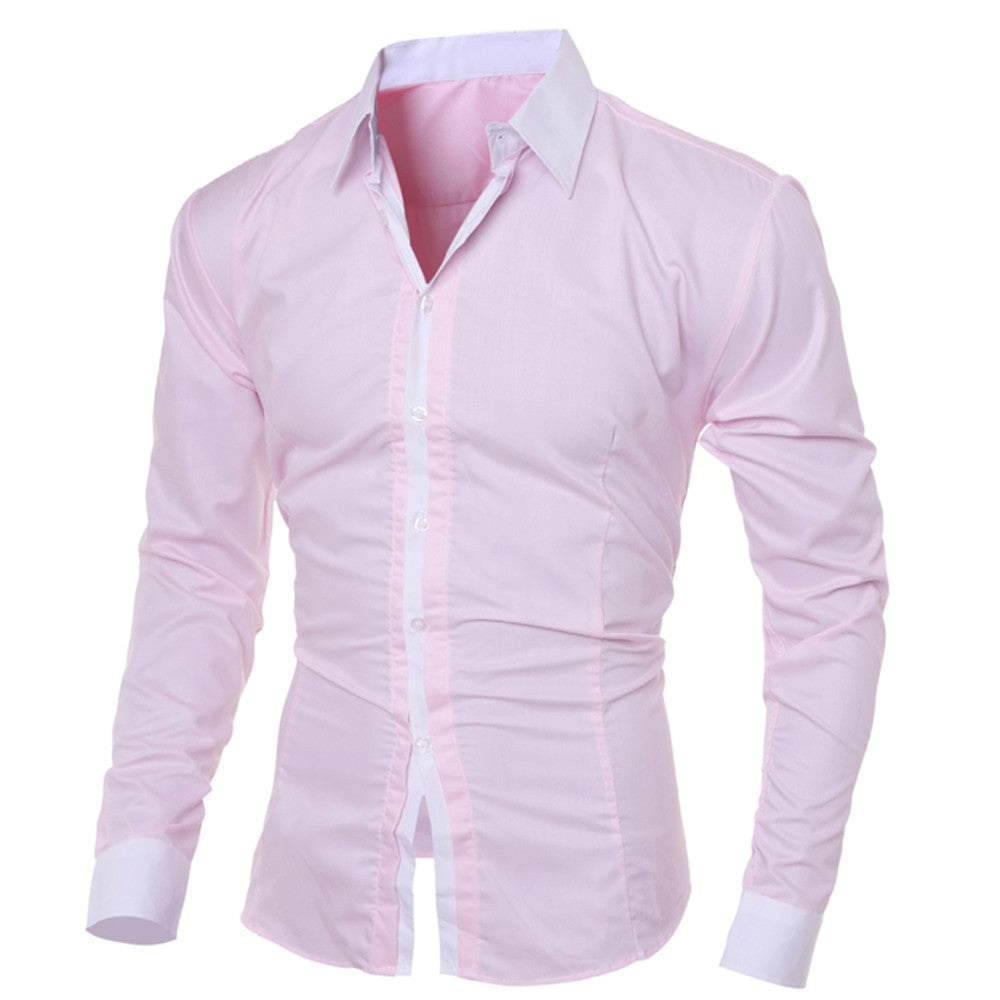 Chemise Homme Hiver Manches Longues Élégante