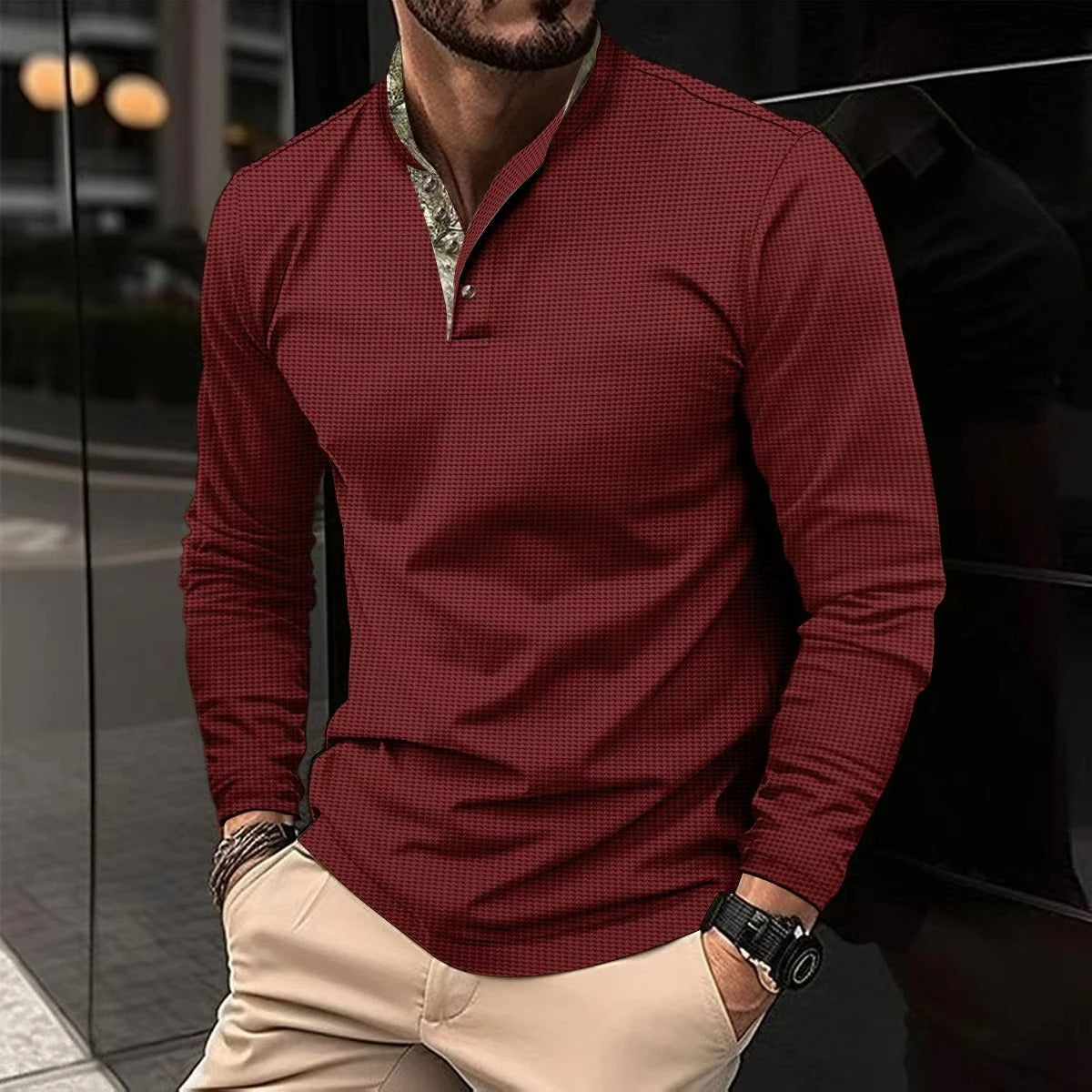 Polo Chic Homme Manches Longues