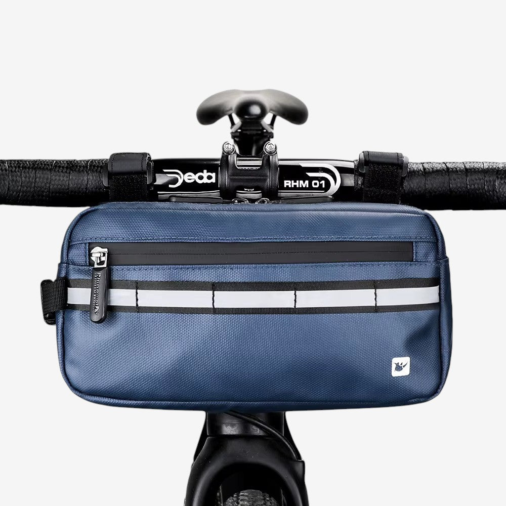 Sac de Guidon Waterproof pour Vélo avec Pochette Zippée