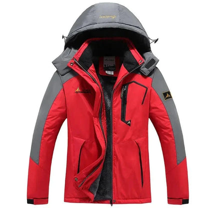 Veste Homme Hiver Doublée Polaire Étanche