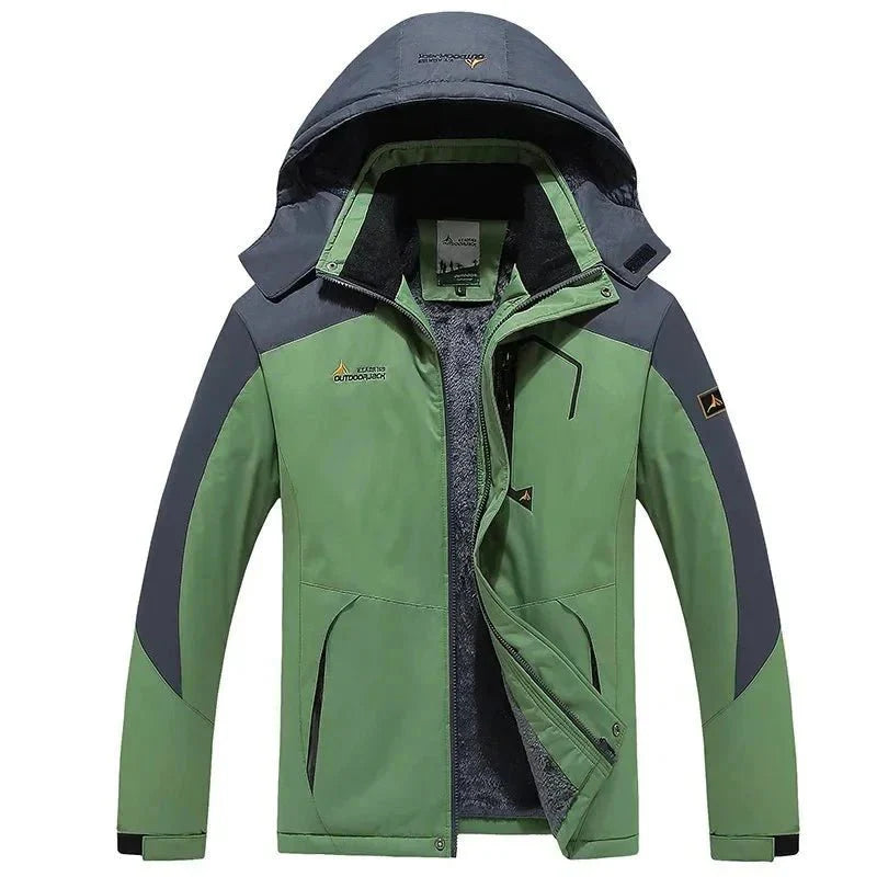 Veste Homme Hiver Doublée Polaire Étanche