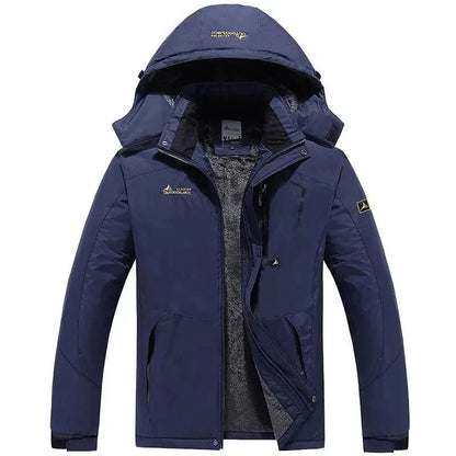 Veste Homme Hiver Doublée Polaire Étanche