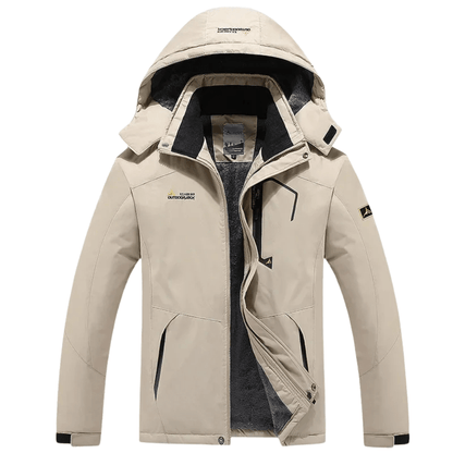Veste Homme Hiver Doublée Polaire Étanche