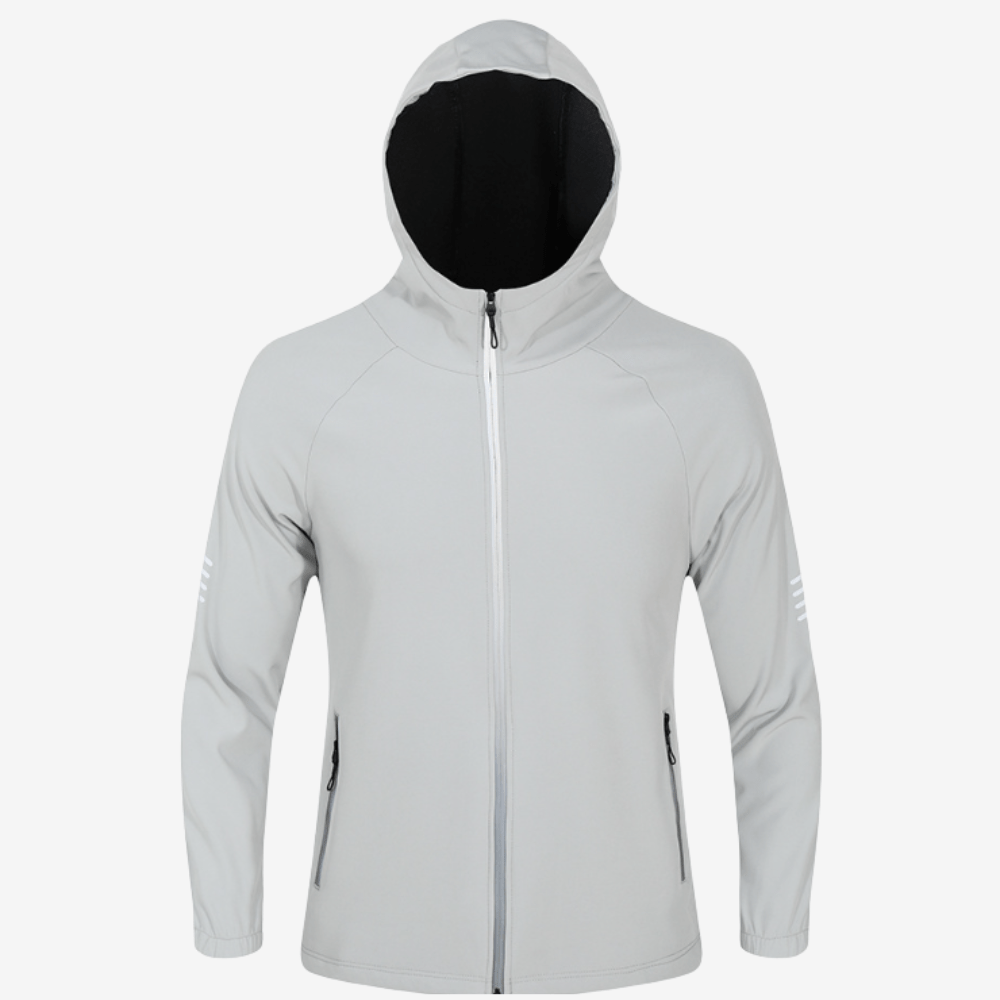 Veste à capuche sport zippée homme - luxestyle
