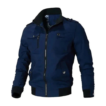Veste imperméable en coton robuste
