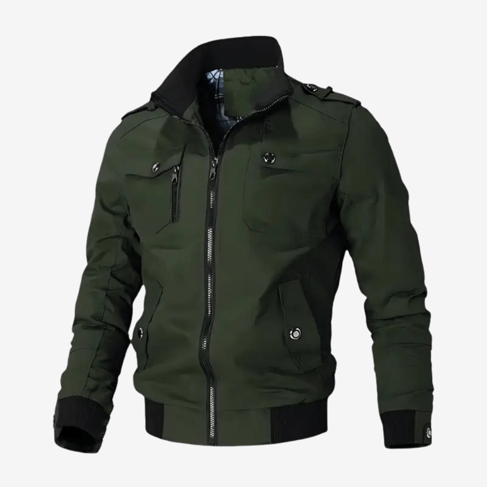 Veste imperméable en coton robuste - luxestyle