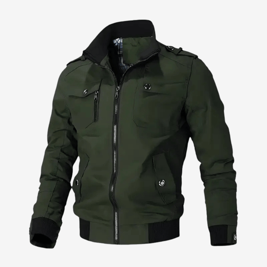 Veste imperméable en coton robuste - luxestyle